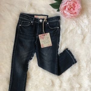 Free Planet Skinny Blue Adjustable Jeans Girls 2T